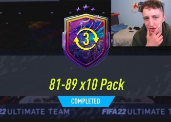 Can you pack Icons in the 81-89 x10 pack?