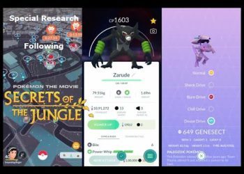 Catching Zarude & Genesect (Douse Drive) in Pokemon Go | Special Research