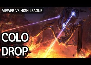 Colossus drop vs Terran l StarCraft 2: Legacy of the Void l Crank
