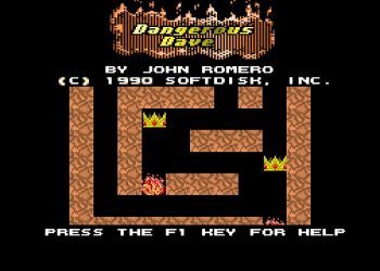 Dangerous Dave / Longplay (Full Playthrough) PC DOS 4K