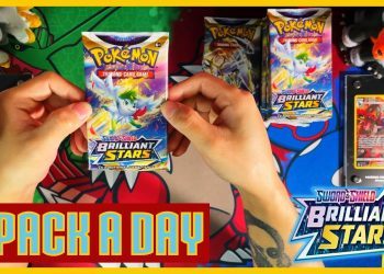 *Day 13 Pack 13* Pokemon Brilliant Stars Opening A Booster Pack A Day Until I Complete My Master Set