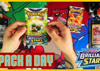 *Day 35 Pack 35* Pokemon Brilliant Stars Opening A Booster Pack A Day Until I Complete My Master Set