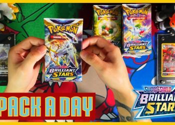*Day 4 Pack 4* Pokemon Brilliant Stars Opening A Booster Pack A Day Until I Complete My Master Set!