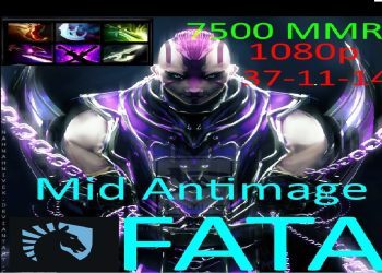 Dota 2 - Liquid.Fata Plays Midlane Antimage - Silver Edge Trick - Gameplay Highlights