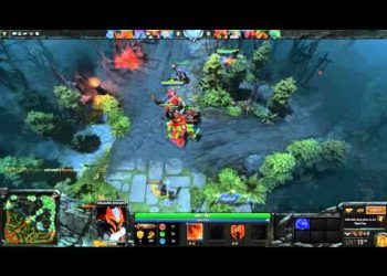 Dota 2 gameplay INTENSE WAR dires vs radiants