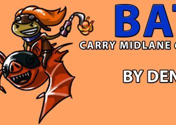 #Dota2 - Dendi Gameplay with BatRider MID - 6.86