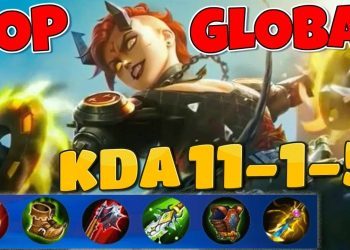 Dyrroth Mobile Legends Top Global Fighter Gameplay Damage Build Item Guide Skils Combo Tips & Tricks