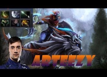 EG.Arteezy Luna   |  Pro  Gameplay | DOta 2