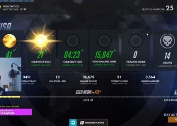 EPIC INTENSE ORISA GAMEPLAY!!! 4 Medals! - Overwatch Gameplay