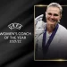 England's Sarina Wiegman wins UEFA Women's Coach of the Year Award 202122 UEFA