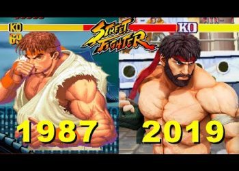 Evolution Of Street Fighter All  Series Games  (1987 - 2019)