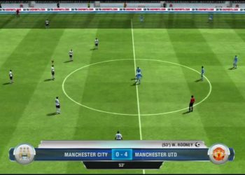 FIFA 13 Manchester City 0 - 5 Manchester Utd