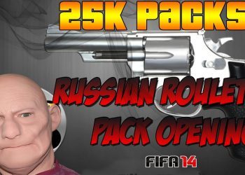 FIFA 14 25K PACKS RUSSIAN ROULETTE PACK OPENING - WHY ME!!