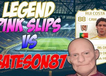 FIFA 14 INSANE LEGEND RUI COSTA PINK SLIPS VS BATESON87