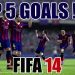 FIFA 14 - TOP 5 GOALS #3 ! Mitmachen & Gewinnen !