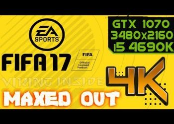 FIFA 17 4K Maxed out GTX 1070 i5 4690K | AWESOME