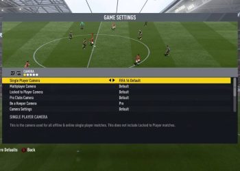 FIFA 17 HOW TO CHANGE THE CAMERA AND VIEW SETTINGS