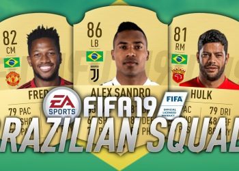FIFA 19: 150K BRAZILIAN SQUAD BUILDER! FT. HULK, FRED & MORE!