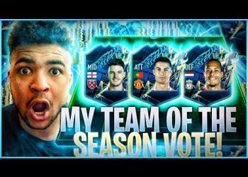 FIFA 22| MY PREMIER LEAGUE TEAM OF THE SEASON VOTE!!