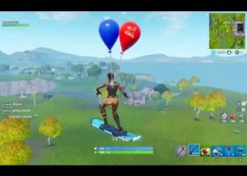 FORTNITE DRIFTBOARD WITH BALLOON IS MORE AWESOME!