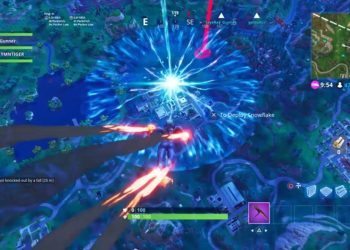FORTNITE FULL ROCKET LAUNCH AND EXPLOSION