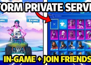 FORTNITE *PRIVATE SERVER* WITH *IN-GAME* SUPPORT + JOIN FRIENDS! (Storm v7)