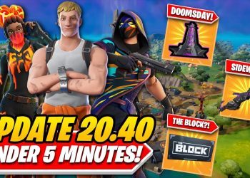 FORTNITE UPDATE 20.40: DOOMSDAY MACHINE, THE BLOCK RETURNS, THE FINAL SEASON 2 UPDATE & MORE!