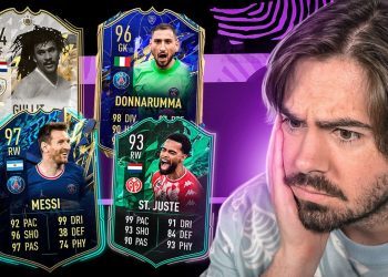 FUT DRAFT MAS  SOU OBRIGADO A TER 1 CARTA DE CADA SUPER EVENTO NO TIME TITULAR! FUT DRAFT FIFA 22