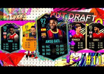 FUTURE STARS ANSU FATI IS BROKEN! - DRAFT TO GLORY #11 - FIFA 21 DTG