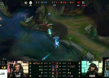 Faker Flash Joke in MSI Against CAPS - League of Legends #shorts