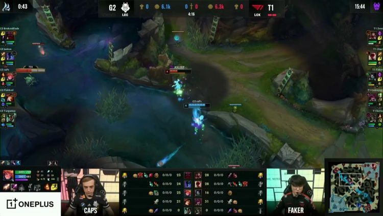 Faker Flash Joke in MSI Against CAPS - League of Legends #shorts
