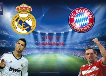 Fifa 14 pc gameplay Real Madrid vs Bayern