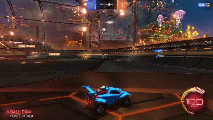 First Rocket League Gameplay on Xbox One S