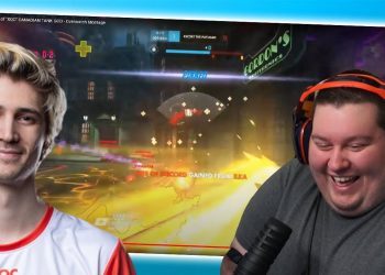 Flats Reacts to Best of XQC montage in Overwatch