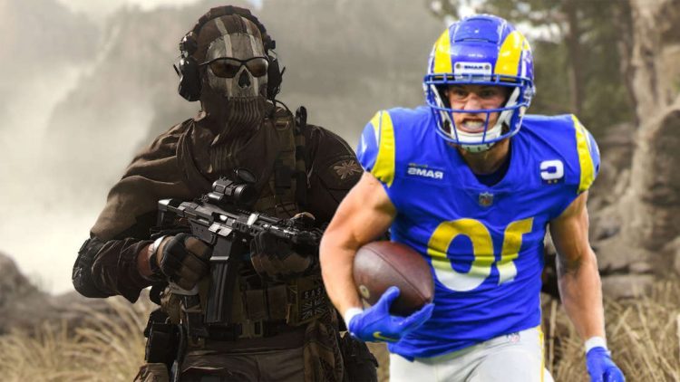 Football star leaks pictures from Call of Duty