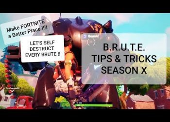 Fortnite B.R.U.T.E. Tips and Tricks , How to use and defeat the BRUTE.