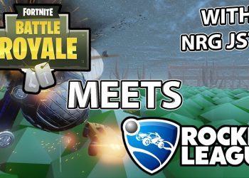Fortnite Meets Rocket League? 1v1 Challenge with NRG Jstn