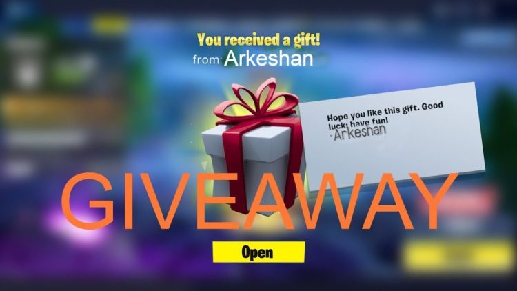 Fortnite Skin Giveaway 2020