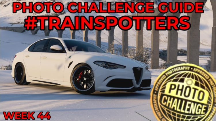Forza Horizon 4 - Photo Challenge Guide Week 44 - TRAINSPOTTING - Viaduct Location Guide