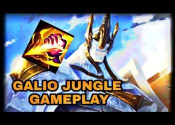 GALIO JUNGLE GAMEPLAY || LEAGUE OF LEGENDS WILDRIFT