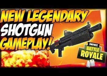 GAMEPLAY OF NEW HEAVY SHOTGUN EARLY ACCESS! | Fortnite Battle Royale Legendary Shotgun Footage