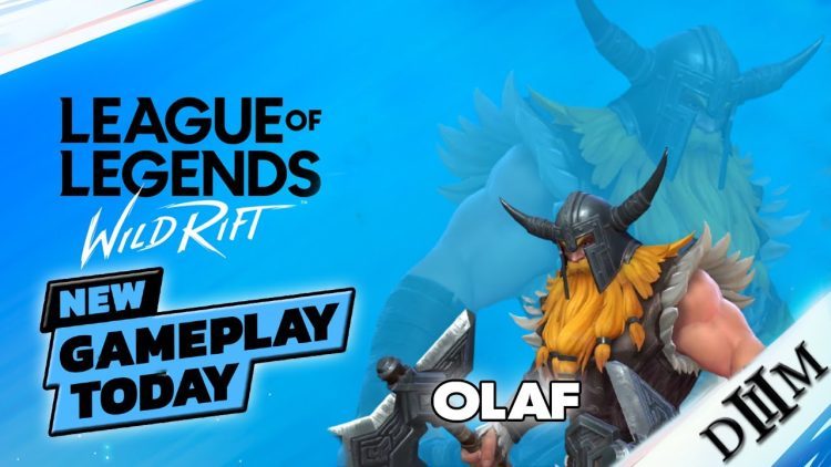 Gameplay League of Legends Wild Rift : "Olaf" Full Game #42