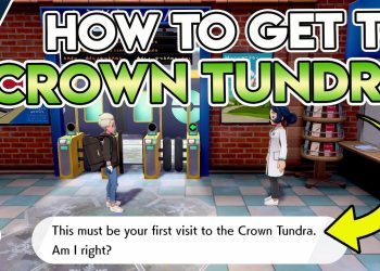 HOW TO GET TO THE CROWN TUNDRA in Pokemon Sword and Shield DLC