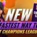 HOW To Hit Champions League INSANELY Fast in Fortnite Season 2