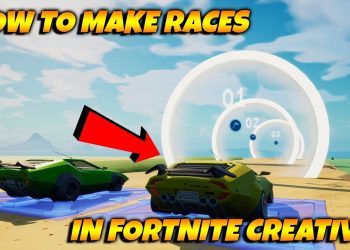 HOW To Make Races With The NEW Cars In Fortnite Creative!