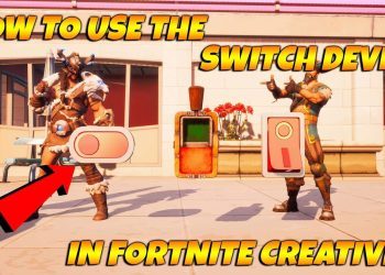 HOW To Use The Switch Device In Fortnite Creative!