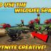 HOW To Use Wildlife Spawners In Fortnite Creative!