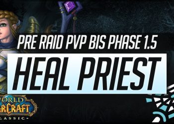 Heal Priest Pre Raid PvP BiS Gear | Classic WoW Phase 1.5 (Dire Maul)