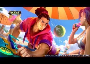 Heroes Evolved: New Skin - Odin Summer Beach Gameplay Android/iOS