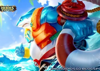 Heroes Evolved: New Skin - Shark Wave Grom Gameplay Android/iOS